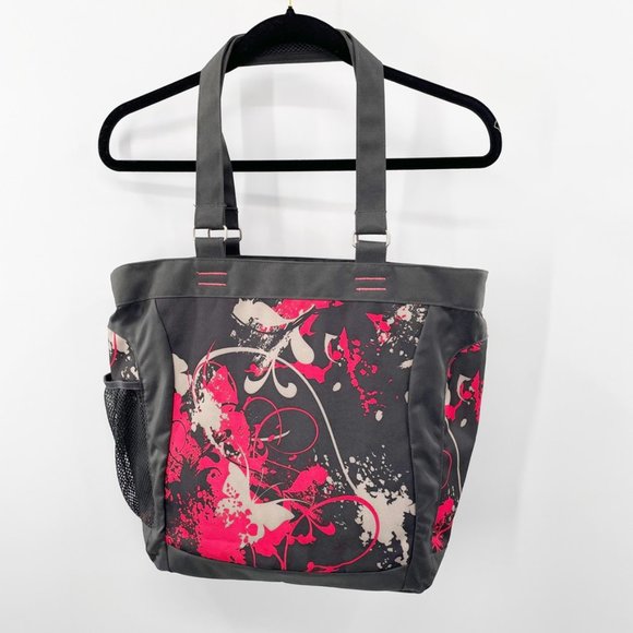 JanSport Black Red Graphic Print Laptop Bag Padded Adjustable Shoulder Bag NEW - Picture 4 of 10